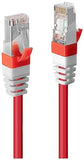 LINDY S/FTP Cat.6A Cable Red 7.5m LSOH incl. Testprotocol