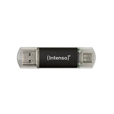 INTENSO Clé USB  3.2 Twist Line - 64 Go Type-C et Type-A