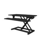 BAKKERELKHUISEN Support bureau assis-debout Riser 2 Noir