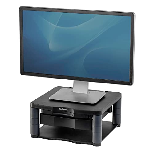 FELLOWES Graphite Monitor Stand Premium Plus (P)