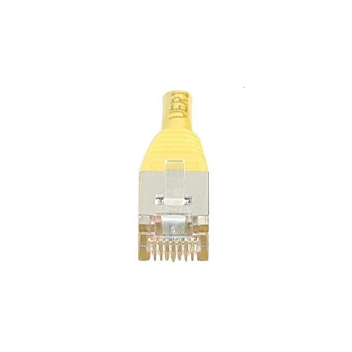 Cordon RJ45 catégorie 5e F/UTP jaune CCA - 10 m