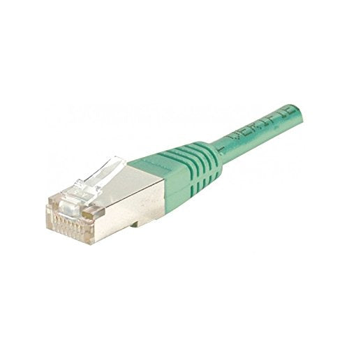 Cordon RJ45 catégorie 6 F/UTP vert CCA - 10 m