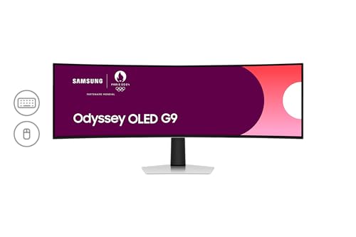 Samsung Odyssey LS49CG934SUXEN écran plat de PC 124,5 cm (49") 5120 x 1440 pixels DQHD OLED Argent