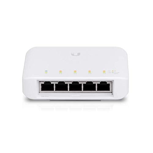 Ubiquiti USW-FLEX Networks UniFi USW-FLEX Géré L2 Gigabit Ethernet (10/100/1000) Connexion Ethernet, supportant l'alimentation via ce port (PoE) Blanc