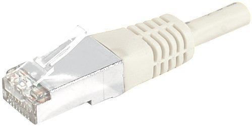 Cordon RJ45 catégorie 6 S/FTP gris - 15 m