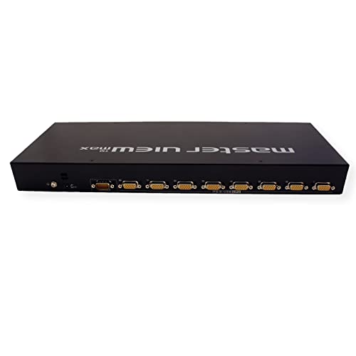 ATEN CS1308-AT-G commutateur écran, clavier et souris Grille de montage Noir