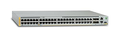 ALLIED 48x10/100/1000BASE-TX ports 2x SFP+ ports 2x SFP+/Stack ports 1x Expansion module and dual hotswap PSU bays