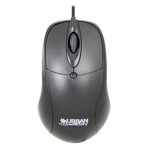 URBAN FACTORY BIG CRAZY MOUSE - Souris USB filaire 800dpi
