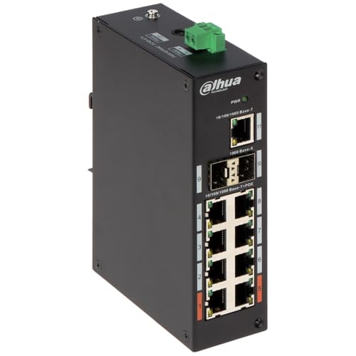 DAHUA- Switch industriel 8 ports PoE DH-PFS3211-8GT-120-V2