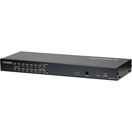 ATEN KH1516A-AX-G commutateur écran, clavier et souris Noir
