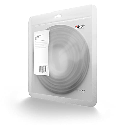 LINDY Cat.6 UTP Cable Grey 5m