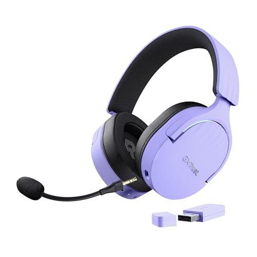 TRUST Casque gaming sans fil FAYZO DUAL Wireless - Purple