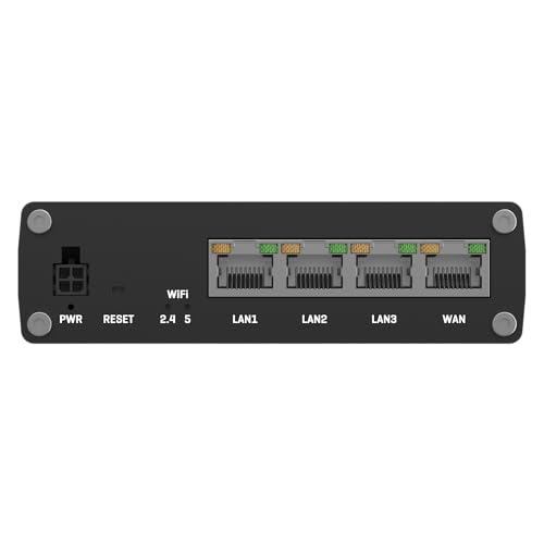 Teltonika RUTX10 routeur sans fil Gigabit Ethernet Bi-bande (2,4 GHz / 5 GHz) Gris