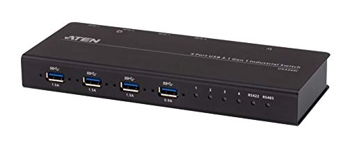 ATEN 4-Port USB3.1 Gen 1 Industrial Switch