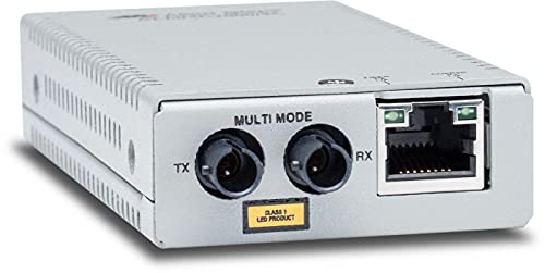 ALLIED AT-MMC2000/ST-960 Media Converter RJ45 Gigabit to 1000SX MM, ST Duplex