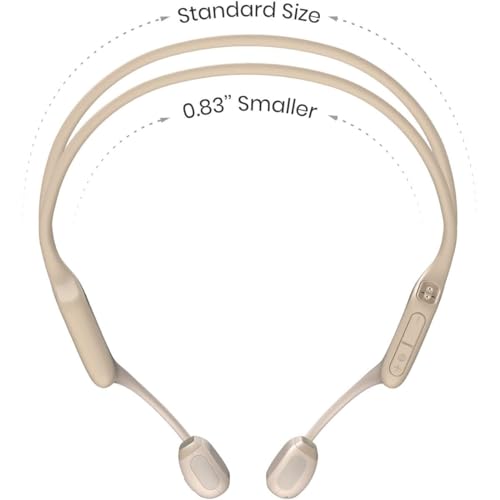 SHOKZ Casque à conduction osseuse OpenRun Pro Mini - Bluetooth - Beige