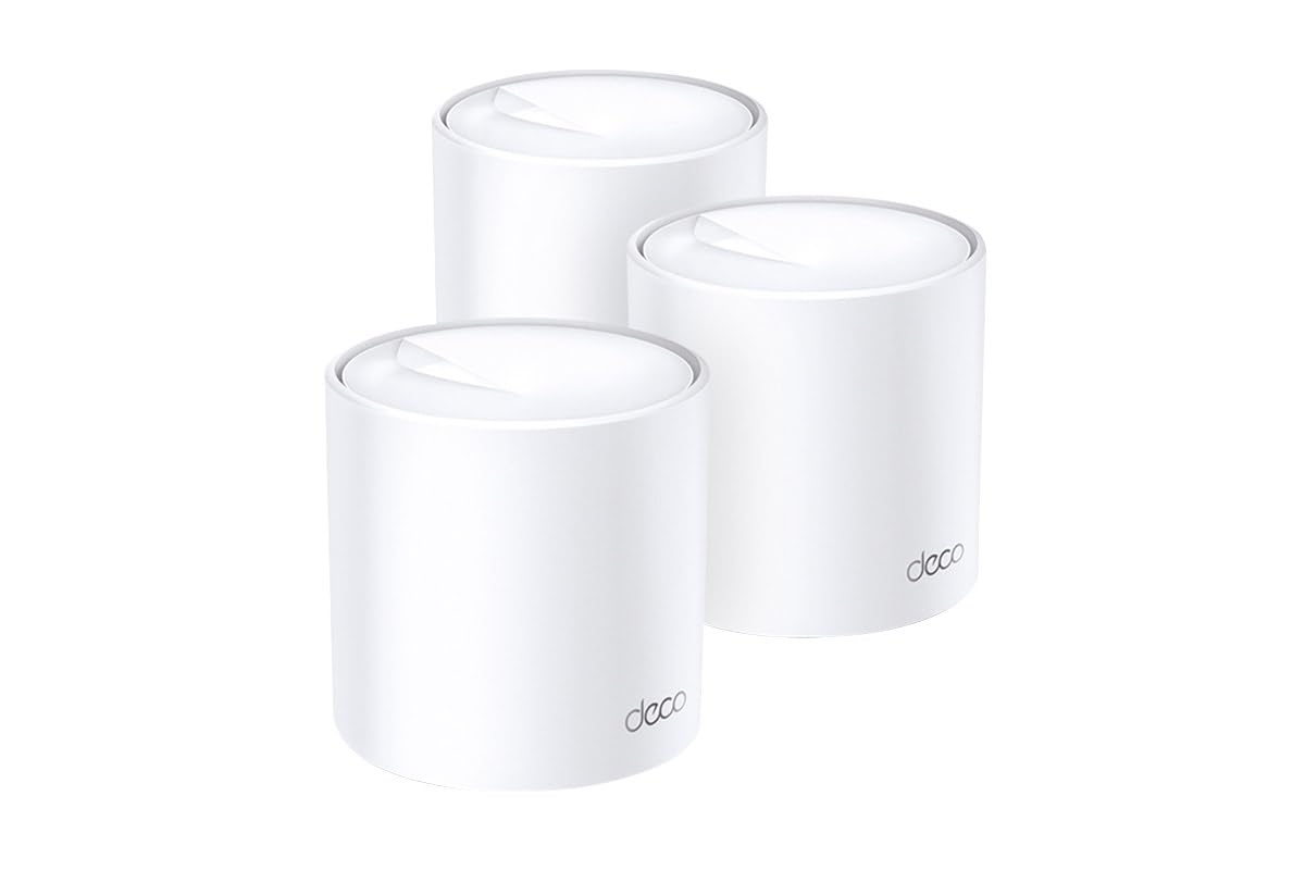 Systeme Wi-Fi maillé TP-Link Deco X60 pour toute la maison Wi-Fi 6 double bande 3-pack