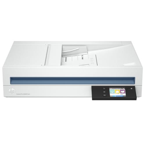 HP Scanjet Pro N4600 fnw1 de document scanner CIS Duplex 216x5362mm 600dpix1200dpi 40ppm ADF 100sheets 6000scans LAN Wi-Fi