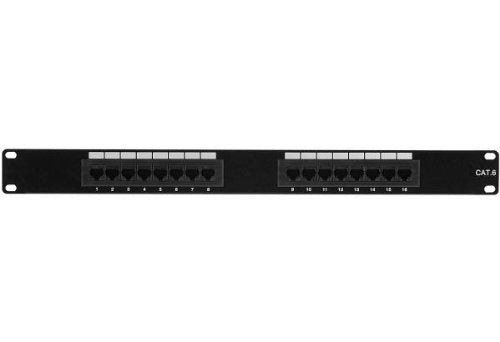 Panneau de brassage 19" 1U 16 ports CAT6 UTP