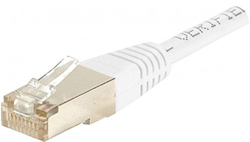 Cordon RJ45 catégorie 6 S/FTP blanc - 15 m