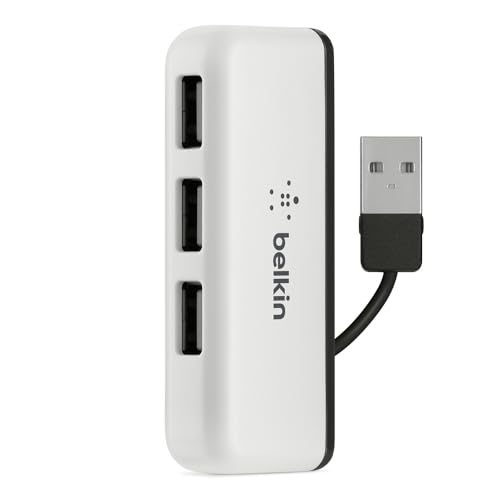 BELKIN Hub de Voyage 4 Ports USB 2.0 Noir