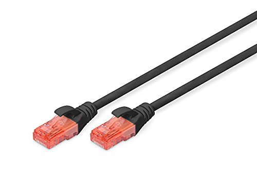 Digitus DK-1617-020/BL câble de réseau Noir 2 m Cat6 U/UTP (UTP)