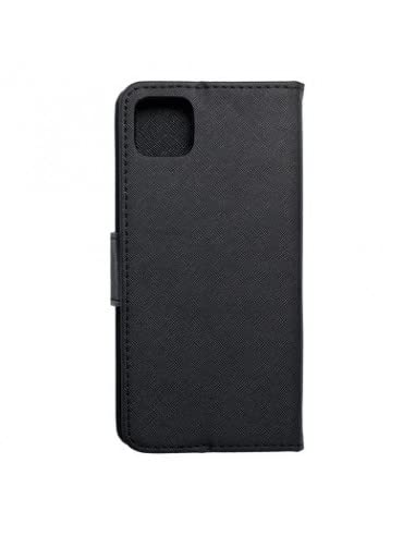 Étui à Rabat Similicuir pour Samsung Galaxy A22 5G - Noir (En Vrac)