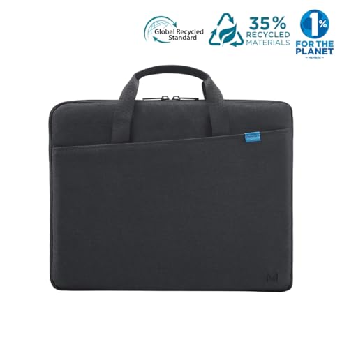 MOBILIS Sacoche Compacte Trendy pour ordinateur 10-12.5" - 35% Recyclé - Noir
