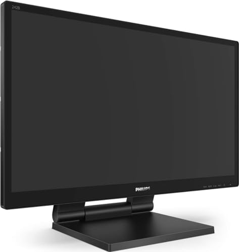 PHILIPS 242B9T 24" - écran tactile - 1920 x 1080 Full HD (1080p) @ 60 Hz - IPS - 250 cd/m² - 1000:1 - 5 ms - HDMI, DVI-D, VG DP,HP
