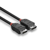 LINDY 2m DisplayPort 1.2 Cable Black Line