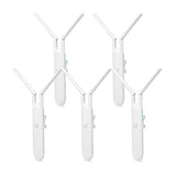 Ubiquiti UAP-AC-M-5 Networks 5x Unifi AC Mesh 867 Mbit/s Blanc Connexion Ethernet, supportant l'alimentation via ce port (PoE) (5-pack)