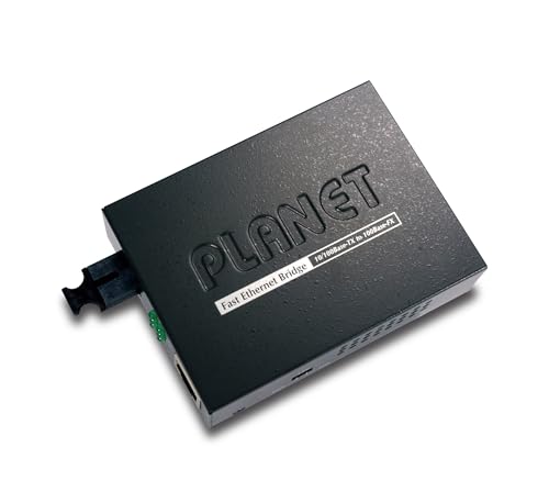 PLANET FT-806B20 convertisseur de support réseau 100 Mbit/s 1550 nm Monomode Noir