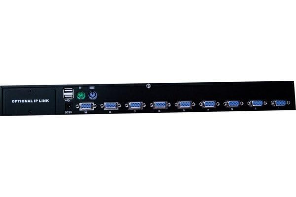 DEXLAN Switch KVM rackable 8 PORTS VGA/PS2-USB