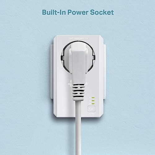 TP-Link TL-WPA4226 KIT Adaptateur réseau CPL 600 Mbit/s Ethernet/LAN Wifi Blanc 2 piece(s)