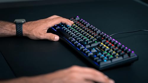 CHERRY Clavier G80-3000N RGB USB noir AZERTY (FR)