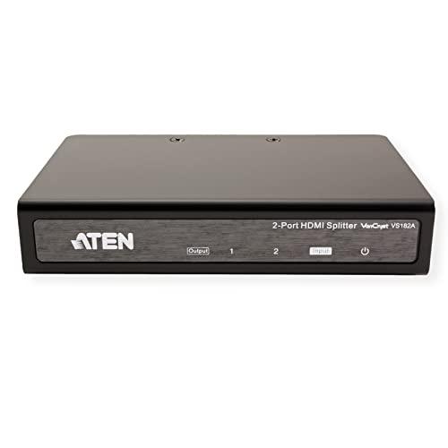 ATEN 2Port HDMI Audio/Video Splitter | 4Kx2K VS182A: