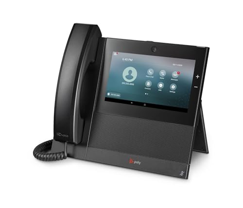 POLY CCX 700 VisioPhone IP PoE OpenSIP avec combiné