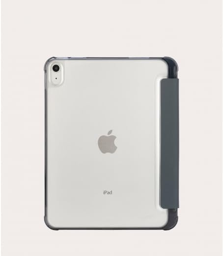 TUCANO Etui folio Satin pour iPad 10e 10,9" bleu foncé