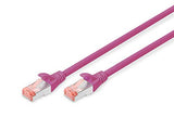 DIGITUS Câbles de brassage CAT 6 U/UTP - 0,5 m - Cat6 - U/UTP (UTP) - RJ-45 - RJ-45