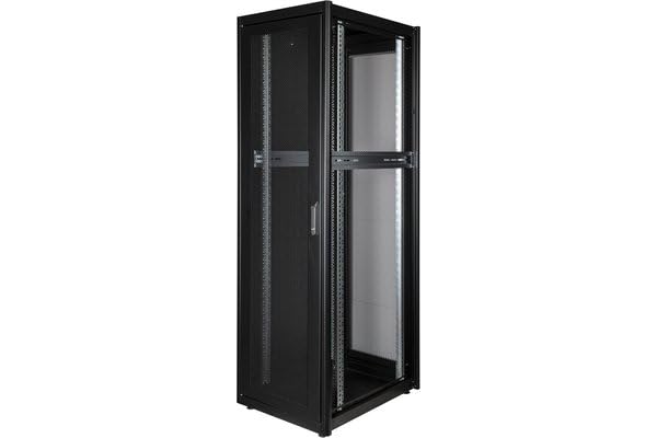 EKIVALAN Baie pro BEPF 42U 600 x 1000, ventil., ventil. (noir) /en kit