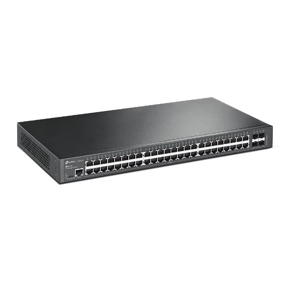 TP-Link SG3452X (TL-SG3452X) JetStream™ 48-Port Gigabit L2+ Managed Switch with 4 10GE SFP+ Slots