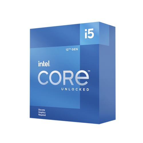 INTEL Core i5-12600KF 3.6GHz LGA1700 20M Cache No Graphics Box CPU