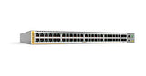 ALLIED 48port 10/100/1000T PoE+ 4port 100/1000X SFP L3 switch 1 Fixed AC power supply EU Power Cord
