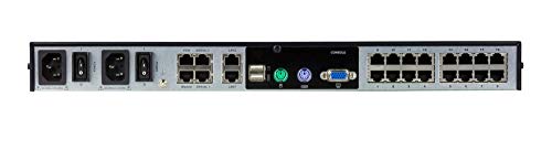 Aten KN1116VA KVM Cat5  Double IP + Alim.Redond. 16 ports