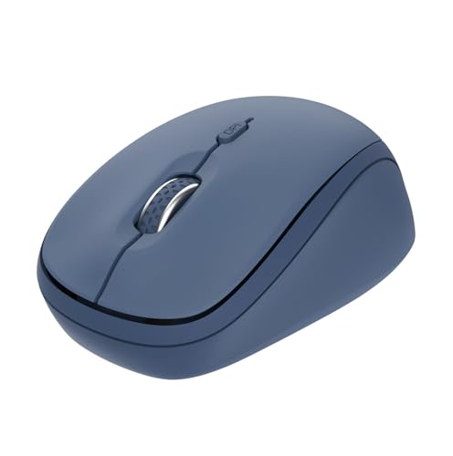 TRUST Souris sans fil compacte YVI+ Multi-connexion Bluetooth + 24 Ghz - Noire