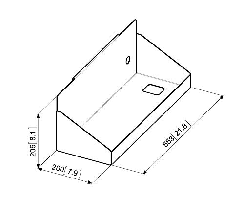 PC holder for PFTE 7112 Black