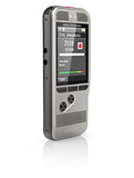 PHILIPS Pocket-Mémo DPM6000: Enregistreur vocal à bouton-poussoir, 2 Mic Stéréo