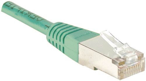 Cordon RJ45 catégorie 6 F/UTP vert - 3 m