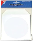100 pochettes papier avec fenetre et rabat 1CD pack 100
