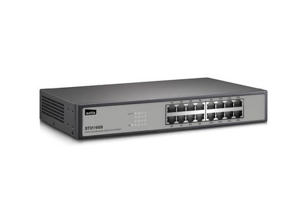 STONET ST3116GS SWITCH RACKABLE 16 PORTS GIGABIT
